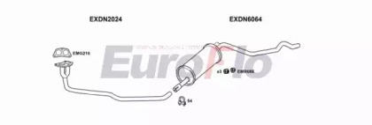 Система выпуска ОГ EuroFlo DNPAT28 3001B